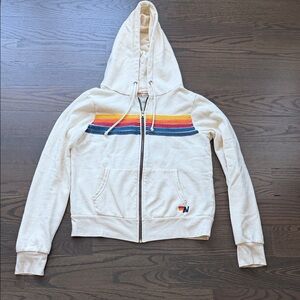 Aviator Nation hoodie full zip Small